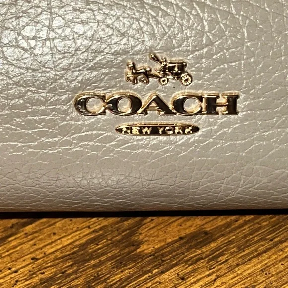 Coach Taupe Leather Satchel. THIS IS A STEAL!! - Picture 4 of 10